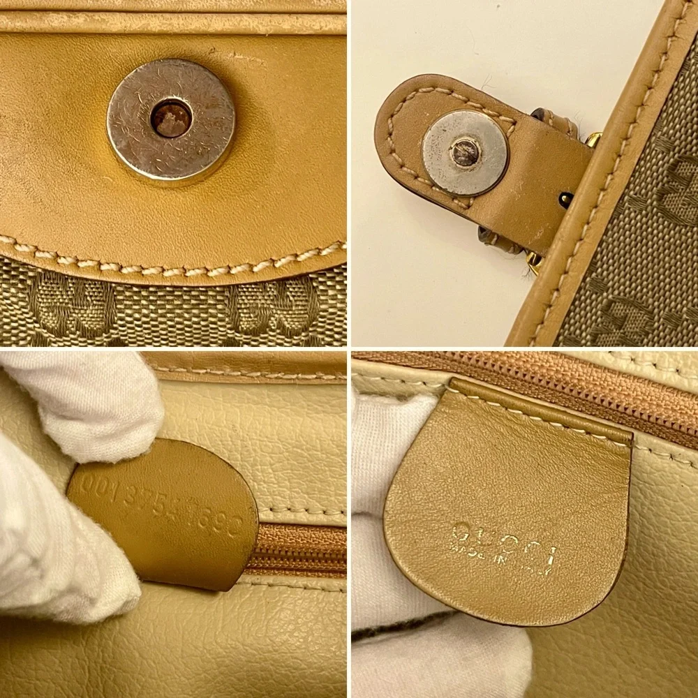 Gucci Vintage Beige Crossbody Bag - Picture 6 of 12
